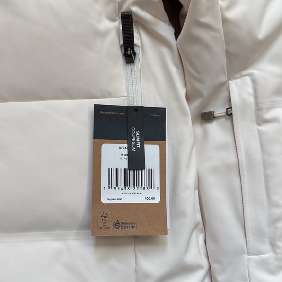 New!❄️ THE NORTH FACE Women's Cirque Down Ski Jacket GARDENIA WHITE - Picture 16 of 16